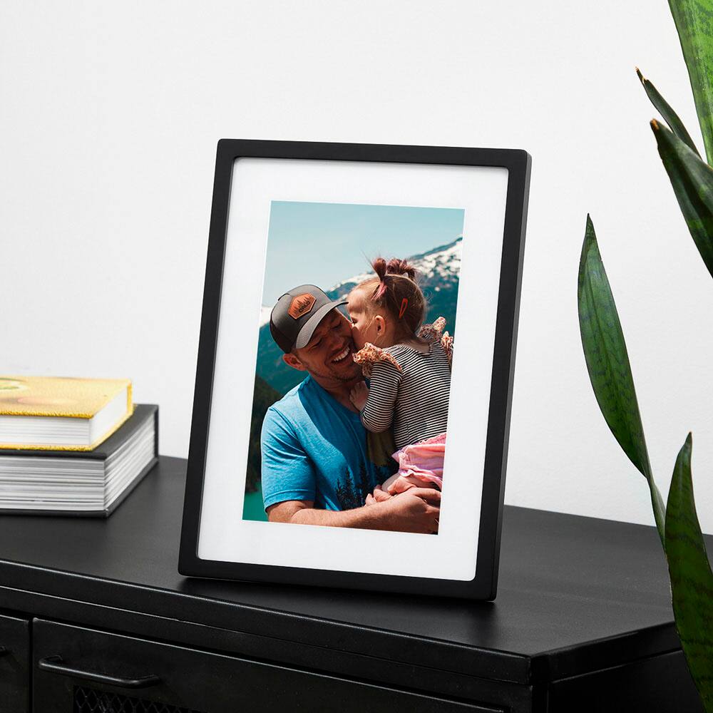 Porta-retrato digital Skylight 10" Wifi - Preto-100-FRN