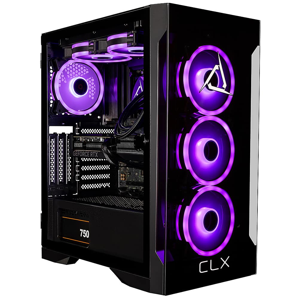 CLX - SET Gaming Desktop - Intel Core i7 14700KF - 32GB de memória DDR5 5600 - GeForce RTX 4070 SUPER - 1TB NVMe M.2 SSD - Preto-TGMSETRTU4207BM