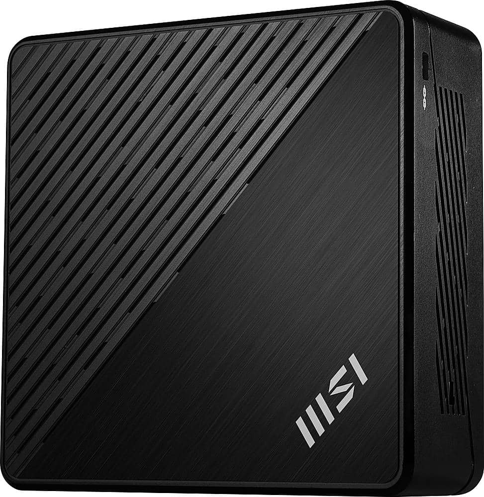 MSI - Cubi 5 Desktop - Intel Core i7-1255U - 16GB de memória - Iris Xe Graphic - SSD de 1TB - Preto-CUBI 5 12M-265US