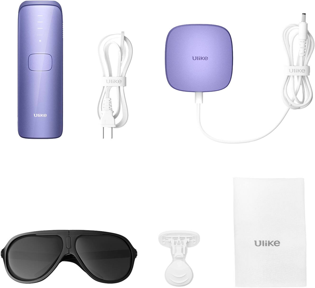 Ulike - Dispositivo de remoção de pêlos IPL com resfriamento de gelo Air 3 - Roxo-UI06 PR
