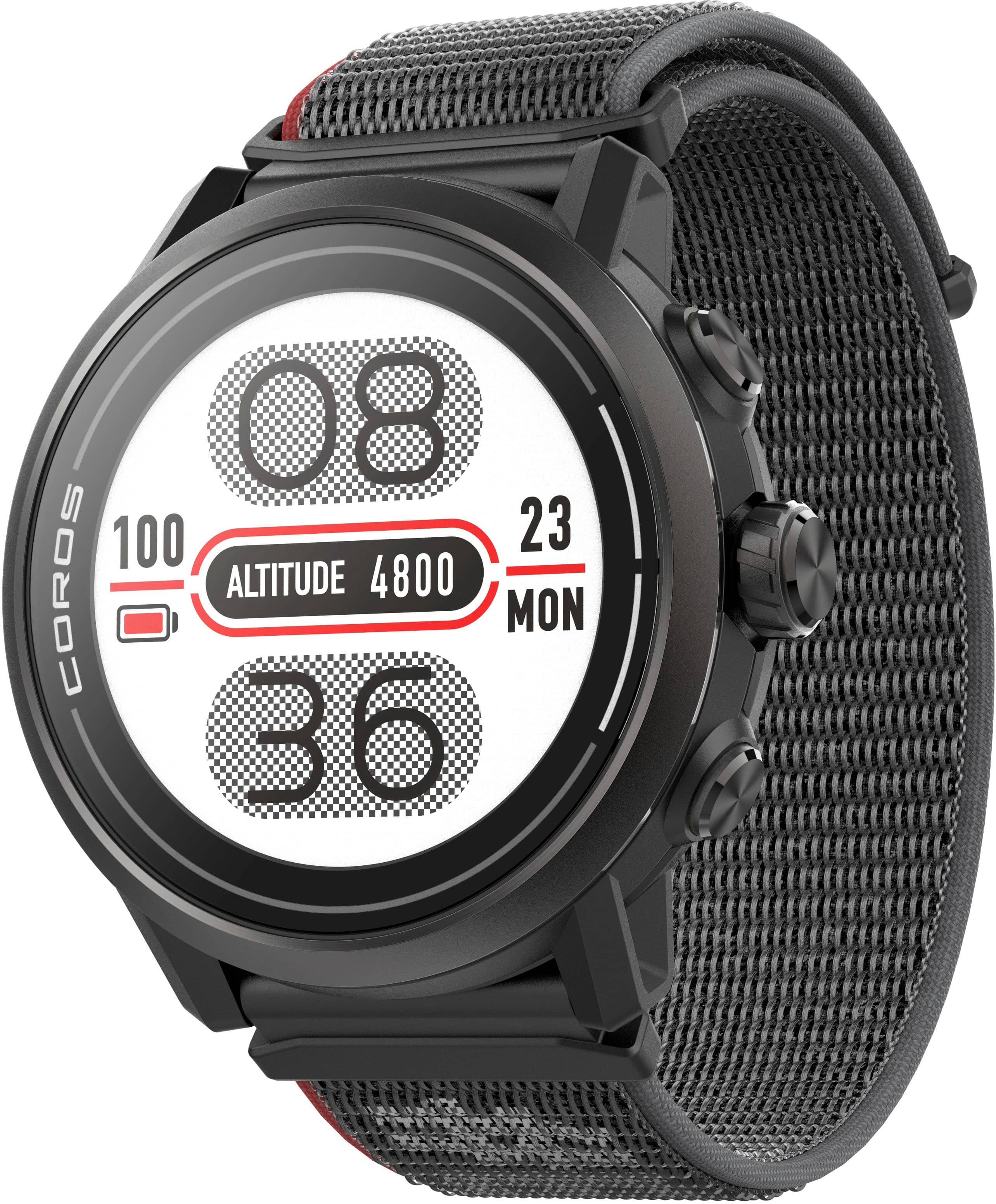 COROS - Relógio GPS APEX 2 para exteriores - Preto-WAPX2-BLK