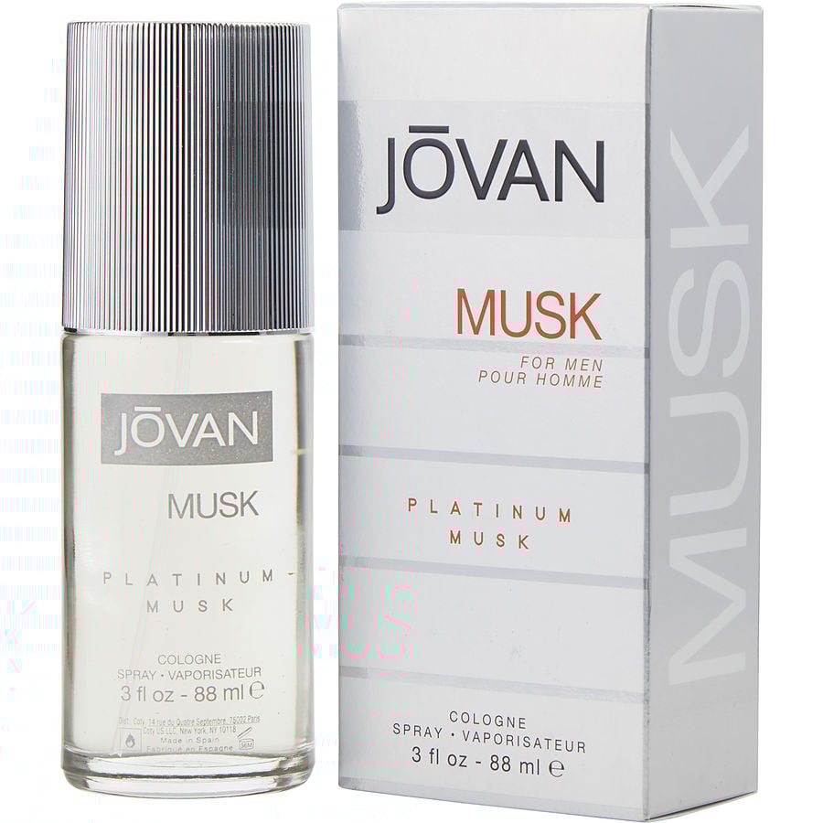 Colônia Spray 90 Ml (Platinum Edition) Jovan Musk Jovan Masculino