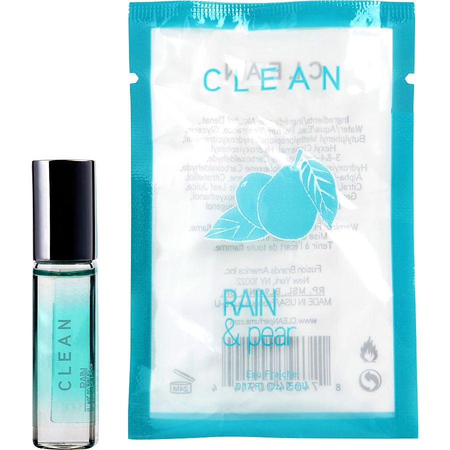 Perfume Feminino Clean Rain & Pear Clean Eau Fraiche Rollerball 05 Ml