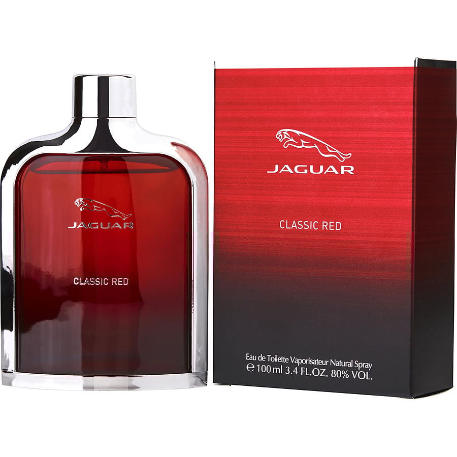 Perfume Masculino Jaguar Classic Red Jaguar Eau De Toilette Spray 100 Ml