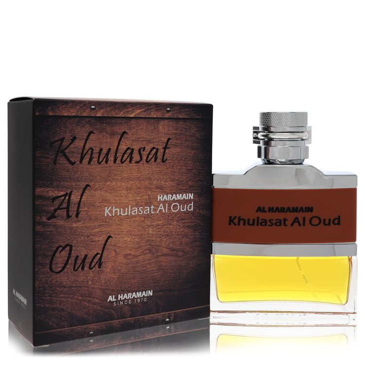 Perfume Masculino Al Haramain Khulasat Oud Eau De Parfum (Unisex) 100 Ml