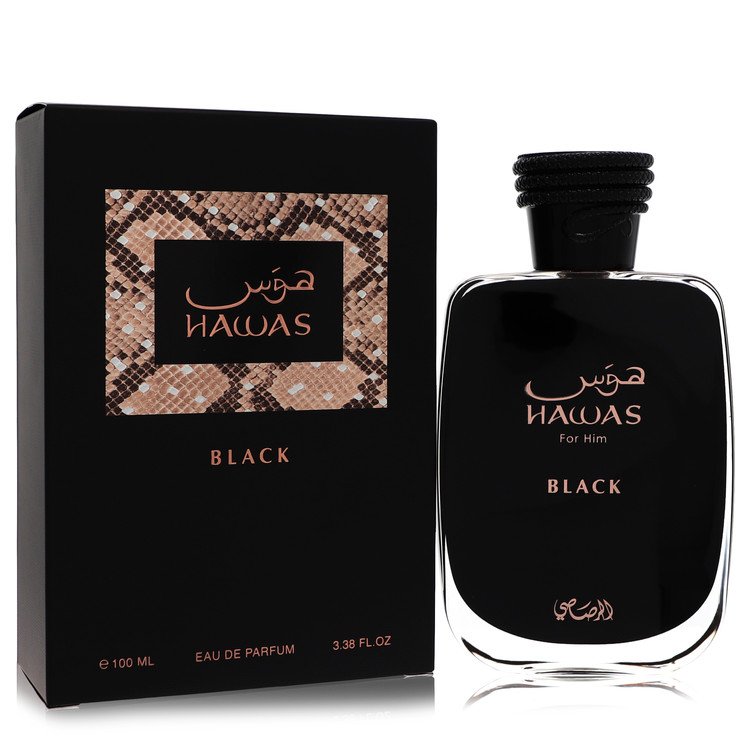Perfume Masculino Hawas Black Rasasi Eau De Parfum 100 Ml