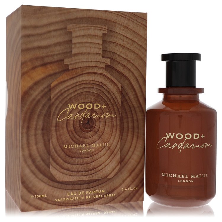 Perfume Masculino Michael Malul Wood+Cardamom Michael Malul Eau De Parfum 100 Ml