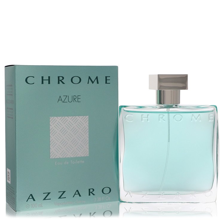 Perfume Masculino Chrome Azure Azzaro Eau De Toilette 100 Ml