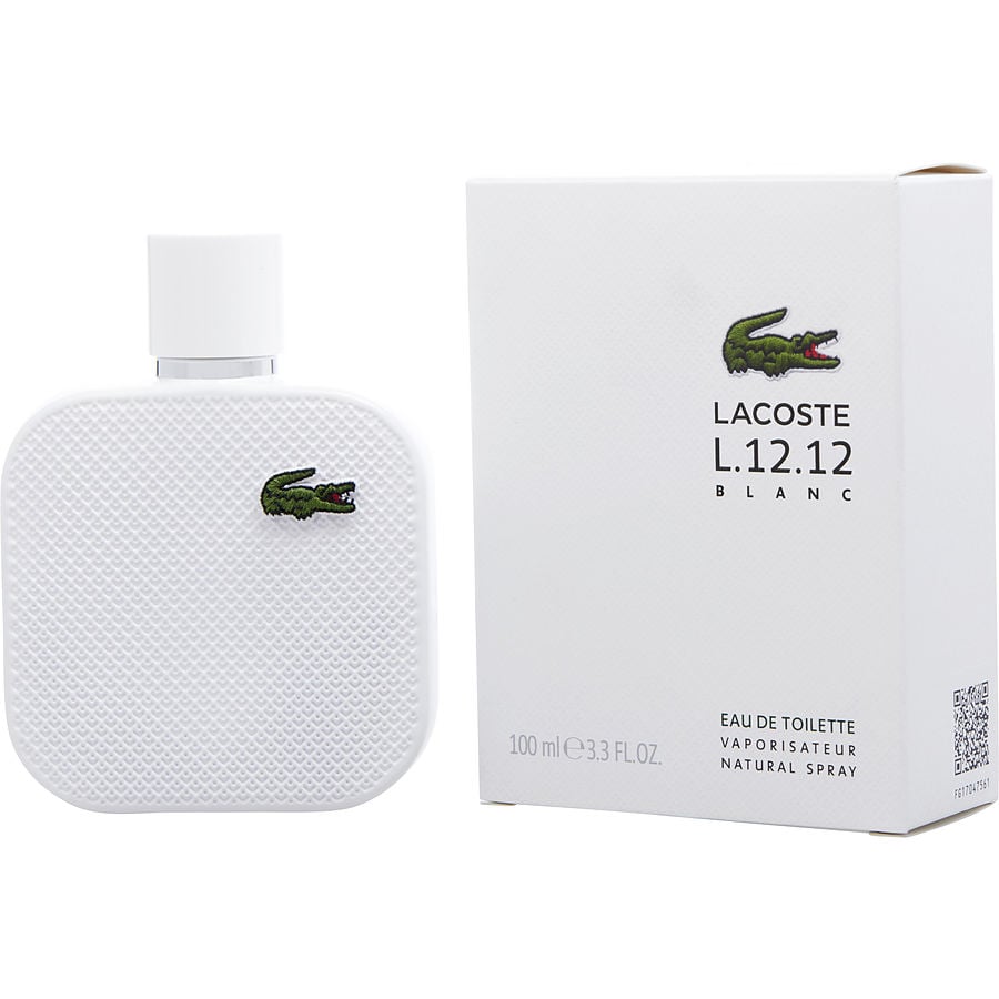 Perfume Masculino Lacoste Eau De Lacoste L.12.12 Blanc Lacoste Pure Eau De Toilette Spray 100 Ml