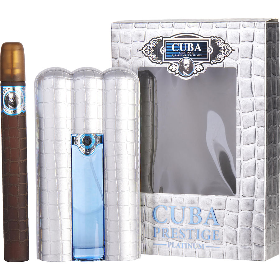 Perfume Masculino Cuba Prestige Platinum Edt Spray 90 Ml & 35