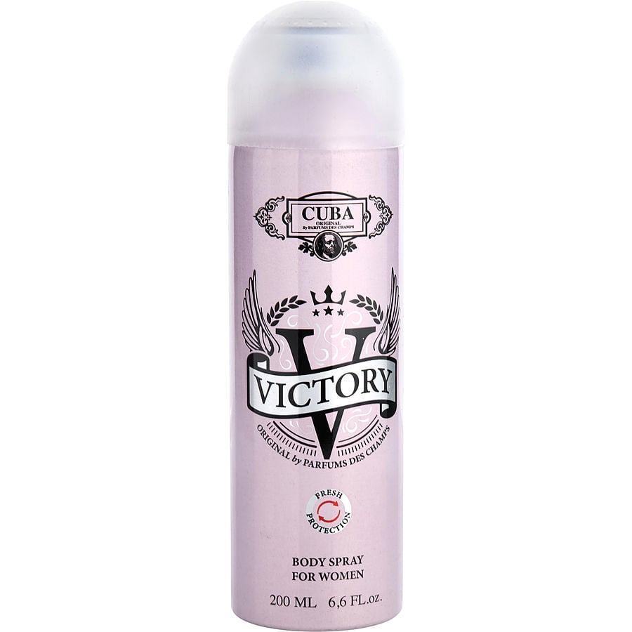 Água De Cheiro Feminino Cuba Victory Spray Corporal 200 Ml