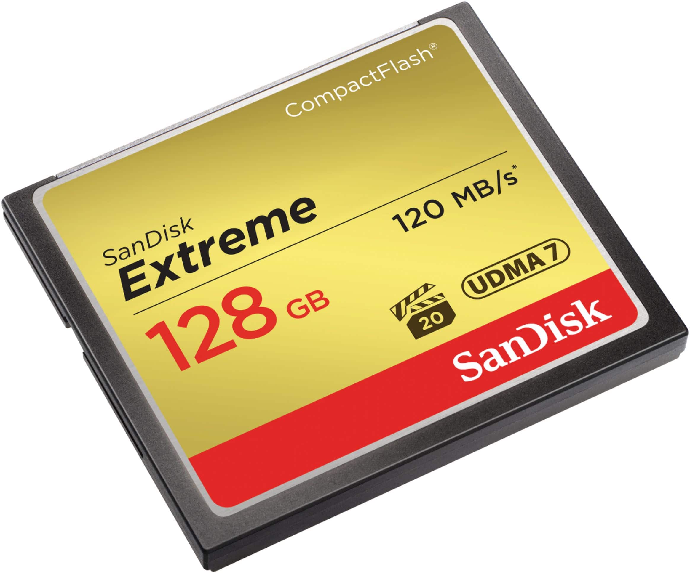 SanDisk - Cartão de memória Extreme 128GB CompactFlash (CF)-SDCFXS-128G-A46