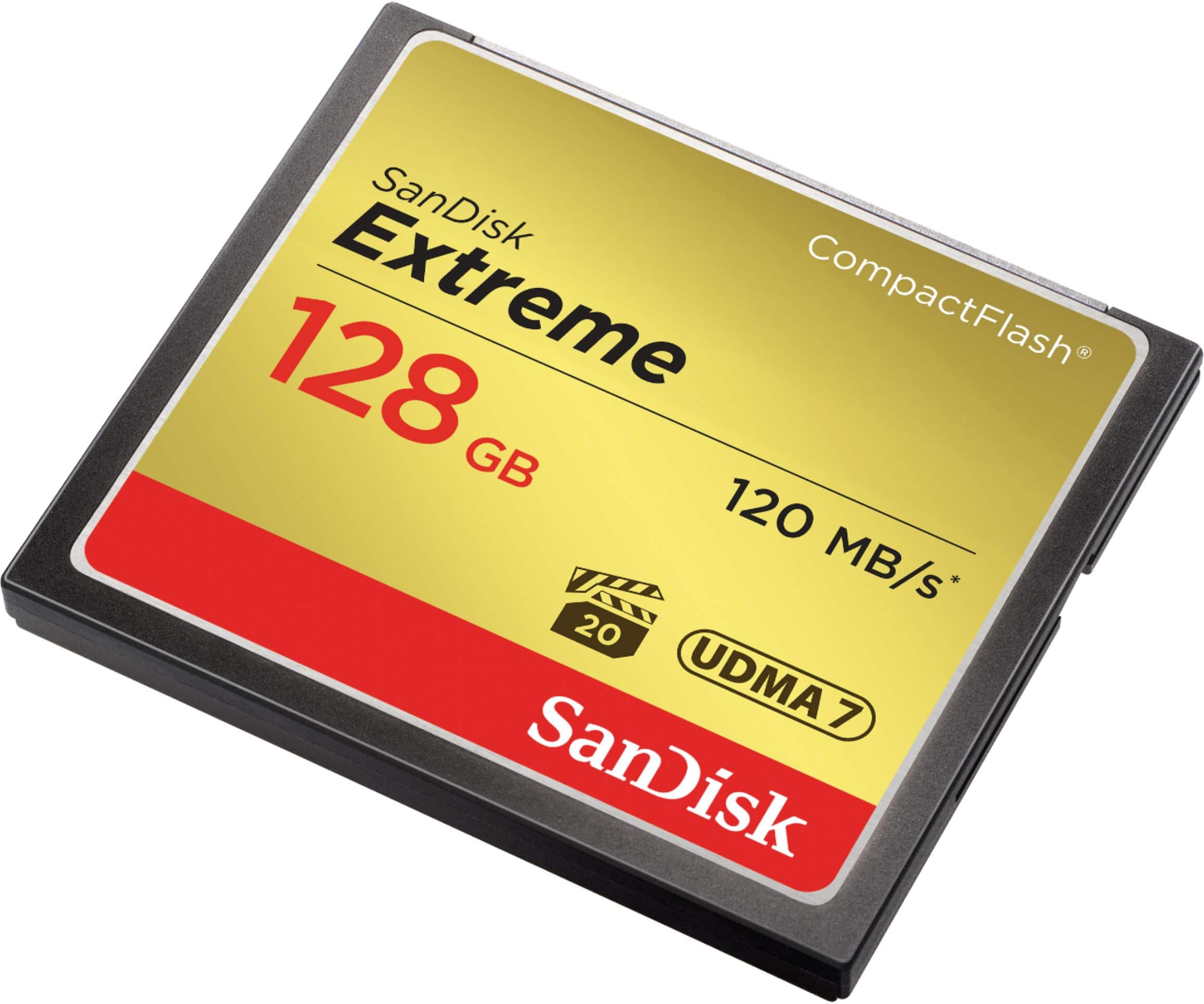 SanDisk - Cartão de memória Extreme 128GB CompactFlash (CF)-SDCFXS-128G-A46