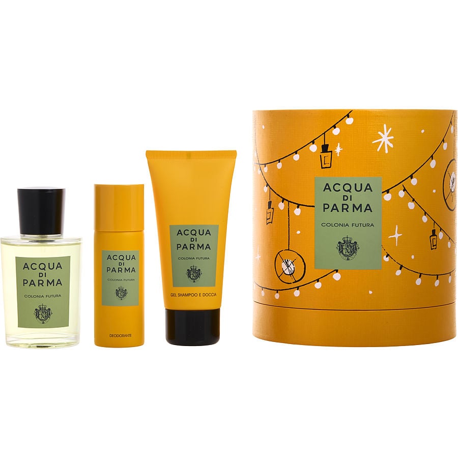 Perfume Feminino Acqua Di Parma Colonia Futura Eau De Colônia Spray 100 Ml&Desodorante 50 Gel Banho Para Cabelo E Corpo 75