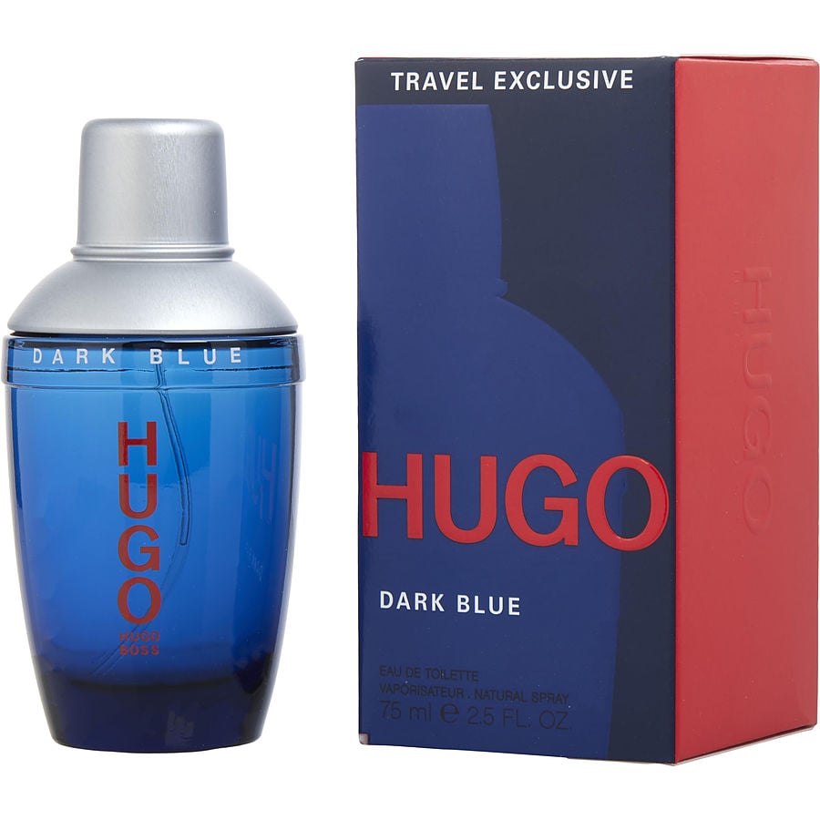 Perfume Masculino Hugo Dark Blue Hugo Boss Eau De Toilette Spray 75 Ml