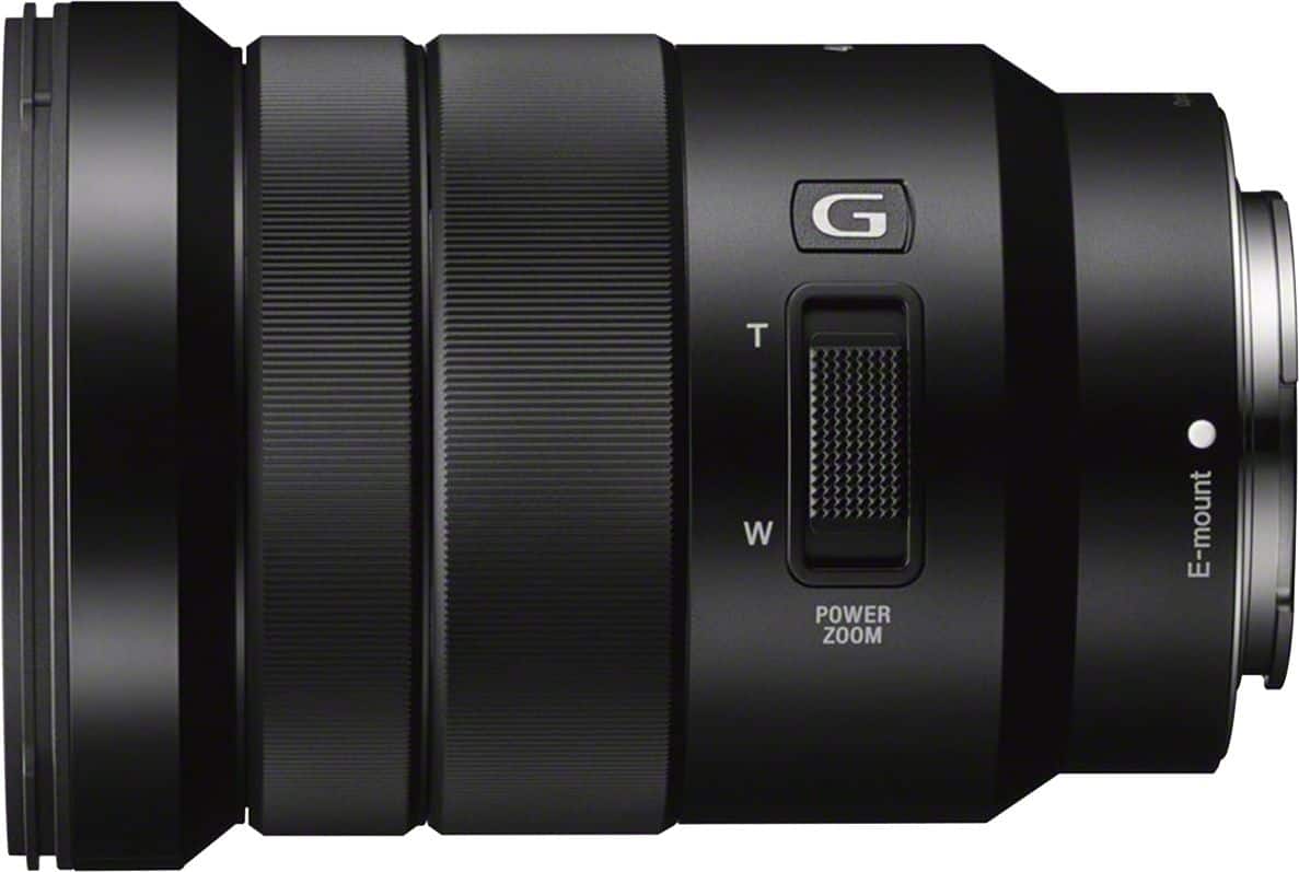 Sony - Lente zoom motorizada E PZ 18-105mm f/4.0 G OSS para câmeras de montagem E selecionadas - Preto-SELP18105G