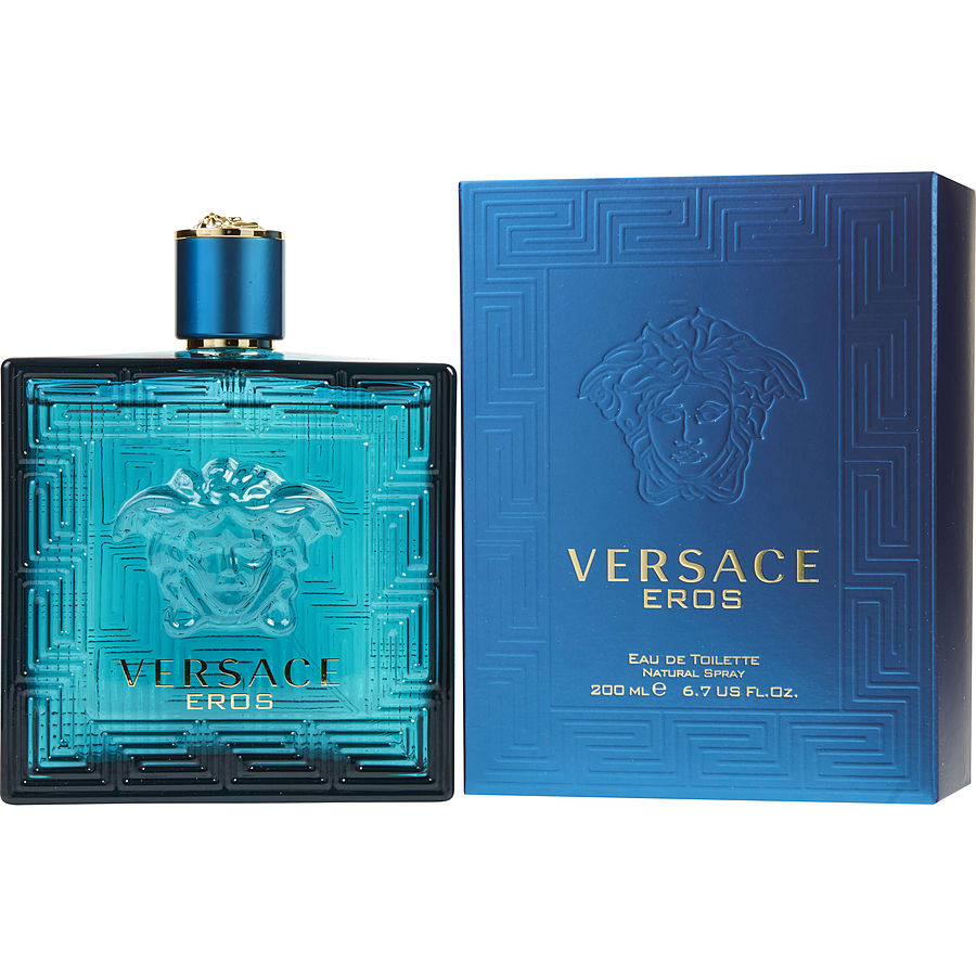 Perfume Masculino Versace Eros Gianni Versace Eau De Toilette Spray 200 Ml