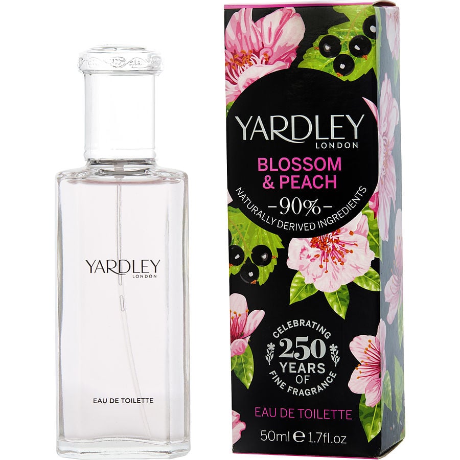 Perfume Feminino Yardley Cherry Blossom & Peach Edt Spray 50 Ml