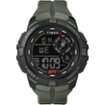 Timex - Relógio masculino UFC Rush 52 mm - Pulseira verde com mostrador digital e caixa preta - Verde-TW5M59400JT
