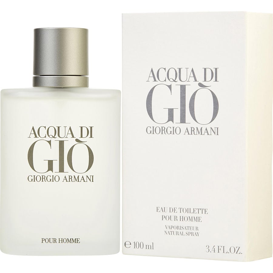 Perfume Masculino Acqua Di Gio Giorgio Armani Eau De Toilette Spray 100 Ml