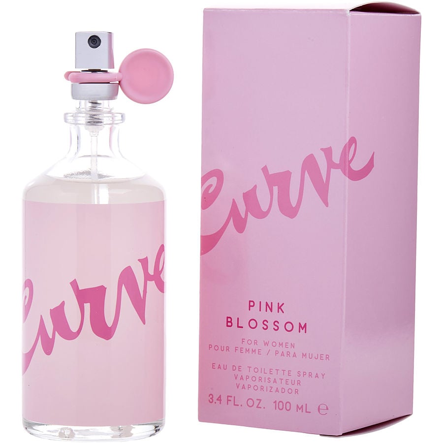 Perfume Feminino Liz Claiborne Curve Pink Blossom Edt Spray 100 Ml