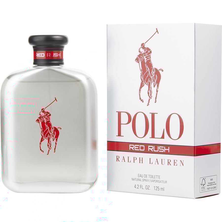Perfume Masculino Polo Red Rush Ralph Lauren Eau De Toilette Spray 125 Ml