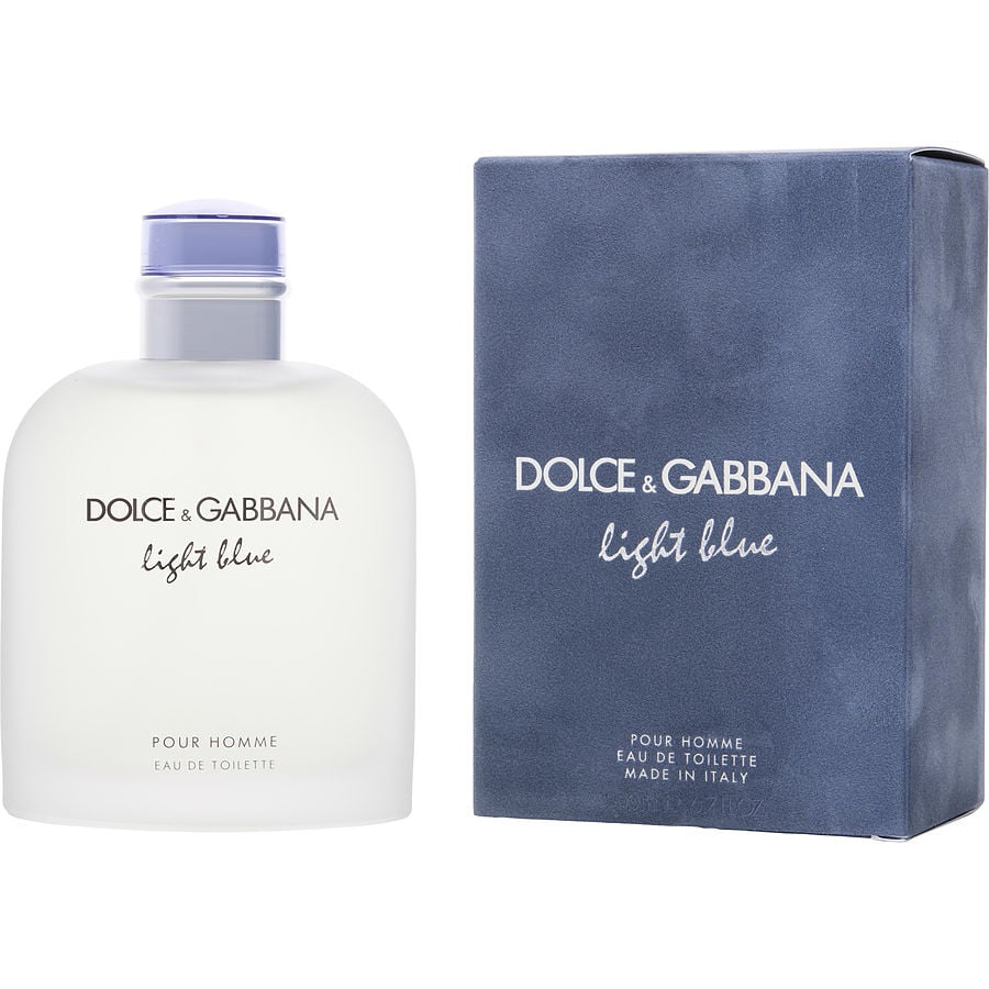 Perfume Masculino D & G Light Blue Dolce & Gabbana Eau De Toilette Spray 200 Ml