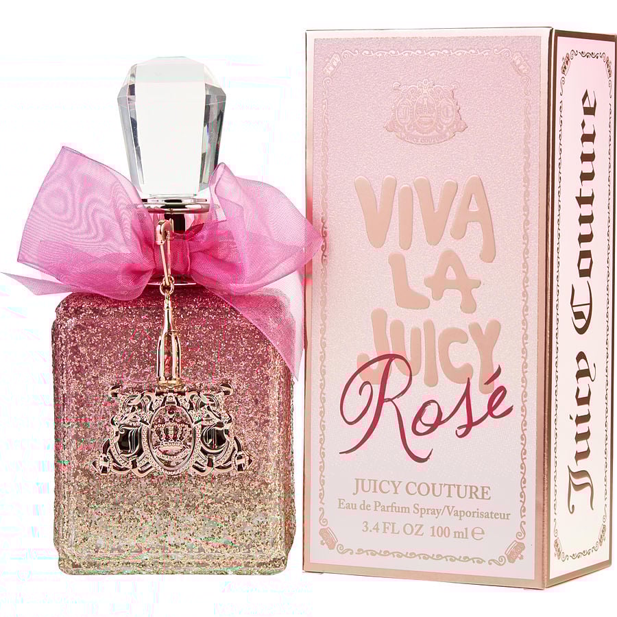 Perfume Feminino Viva La Juicy Rose Juicy Couture Eau De Parfum 100 Ml