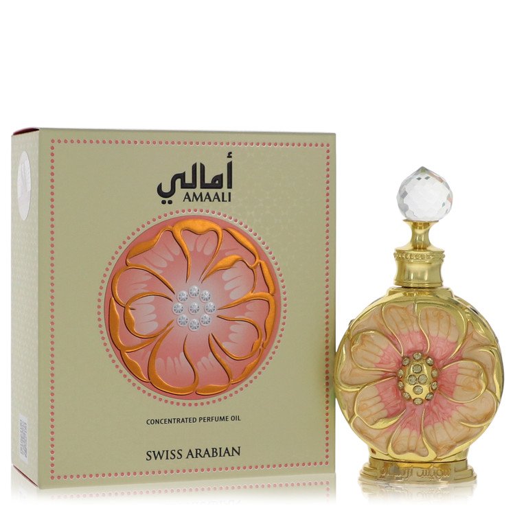 Perfume Feminino Swiss Arabian Amaali Swiss Arabian 14 ml Óleo Corporal Perfumado Concentrado