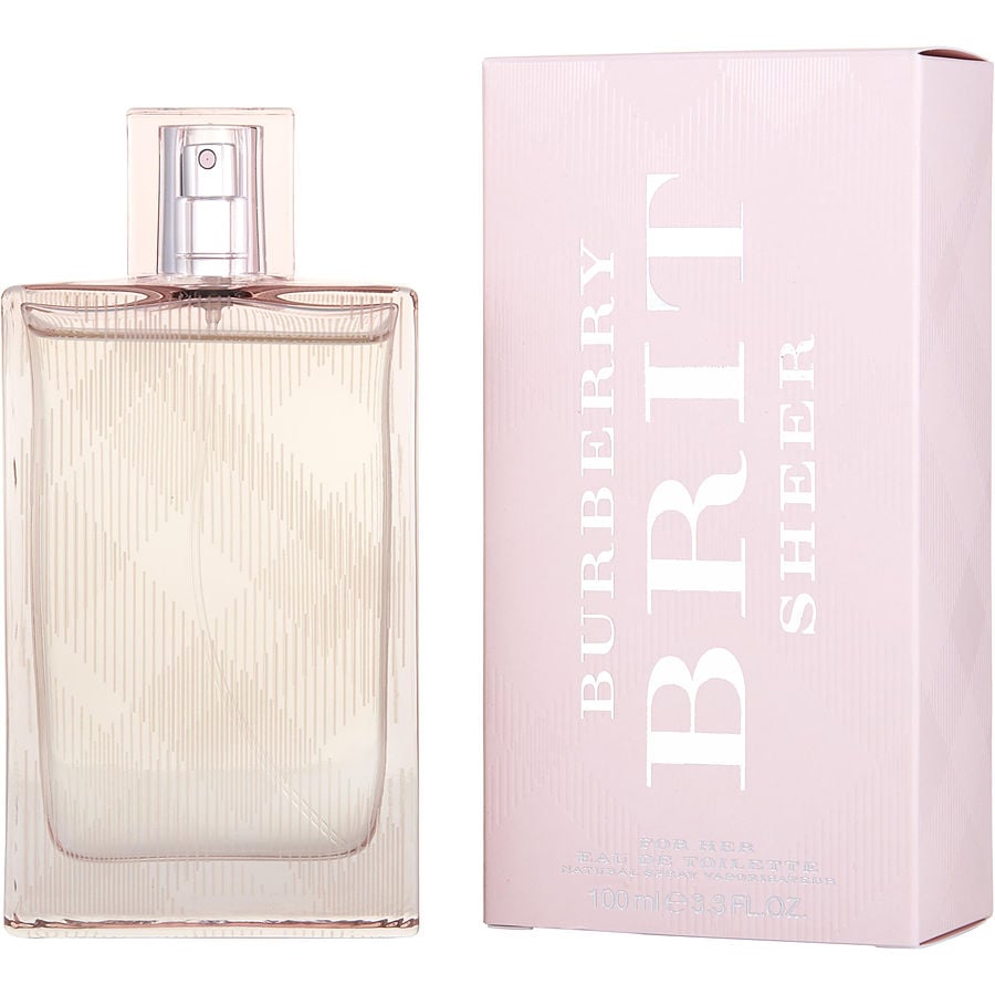 Perfume Feminino Burberry Brit Sheer Burberry Eau De Toilette Spray 100 Ml (Nova Embalagem)