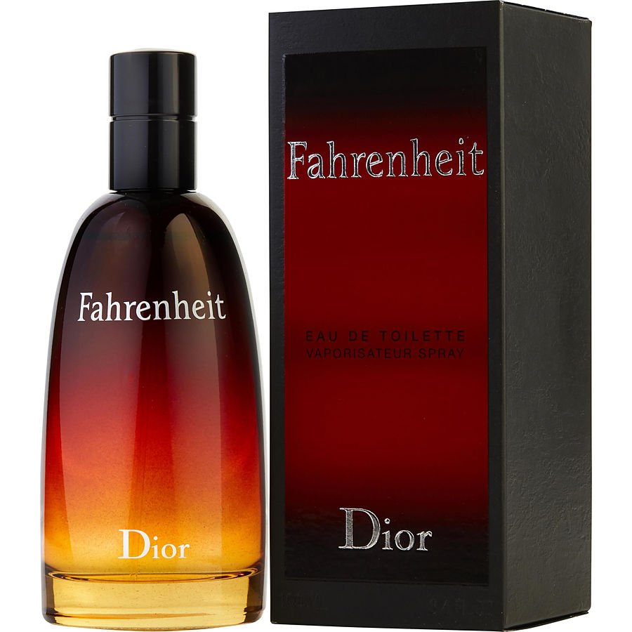 Perfume Masculino Fahrenheit Christian Dior Eau De Toilette Spray 100 Ml