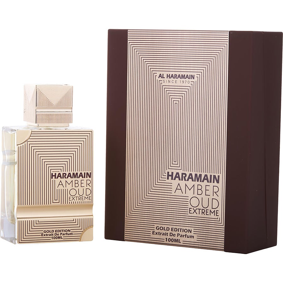 Perfume Unisex Al Haramain Amber Oud Pure Spray 100 Ml (Gold Edição Extreme)