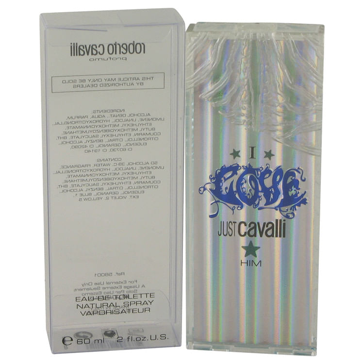 Perfume Masculino I Love Him Roberto Cavalli 60 ML Eau De Toilette