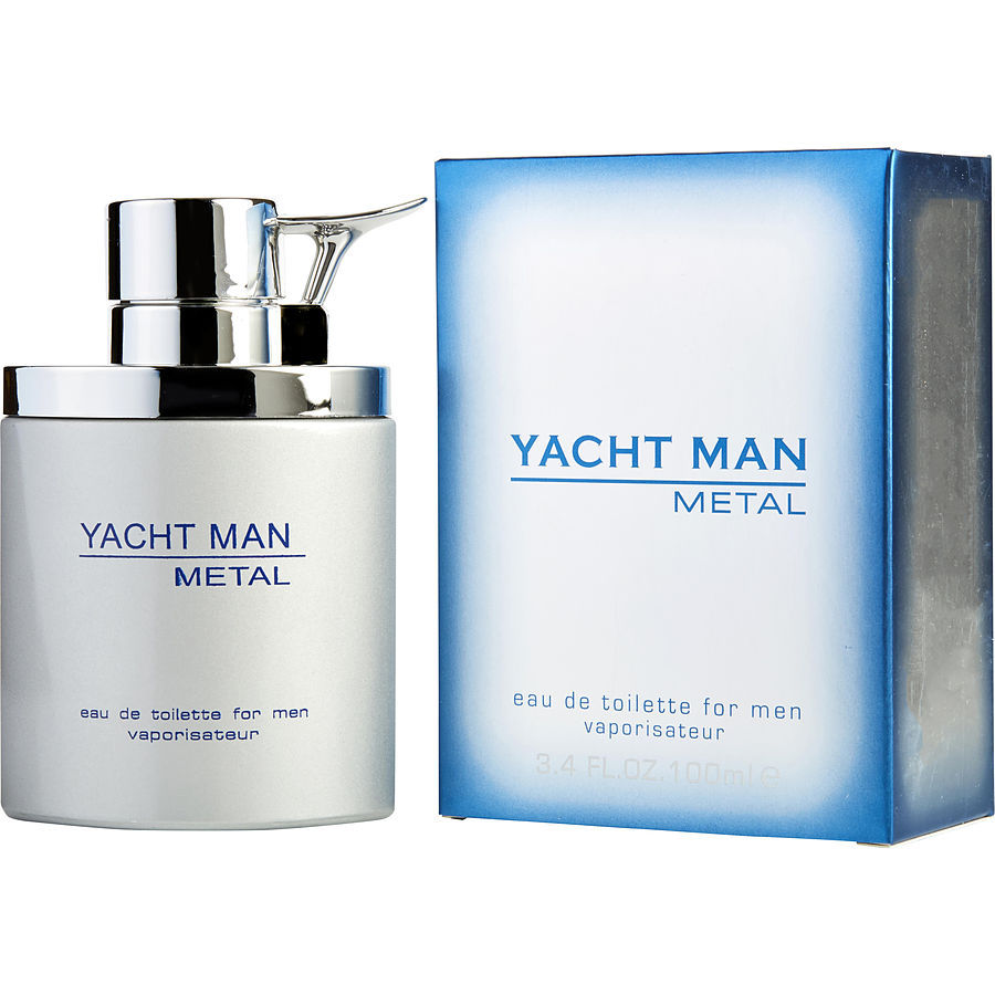 Perfume Masculino Yacht Man Metal Myrurgia Eau De Toilette Spray 100 Ml
