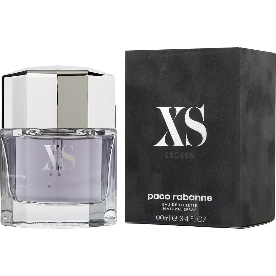 Perfume Masculino Xs Paco Rabanne Eau De Toilette Spray 100 Ml (Nova Embalagem)