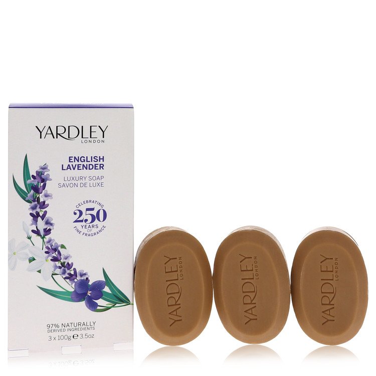 Sabonete Feminino Perfumado English Lavender By Yardley London x 103 Grs