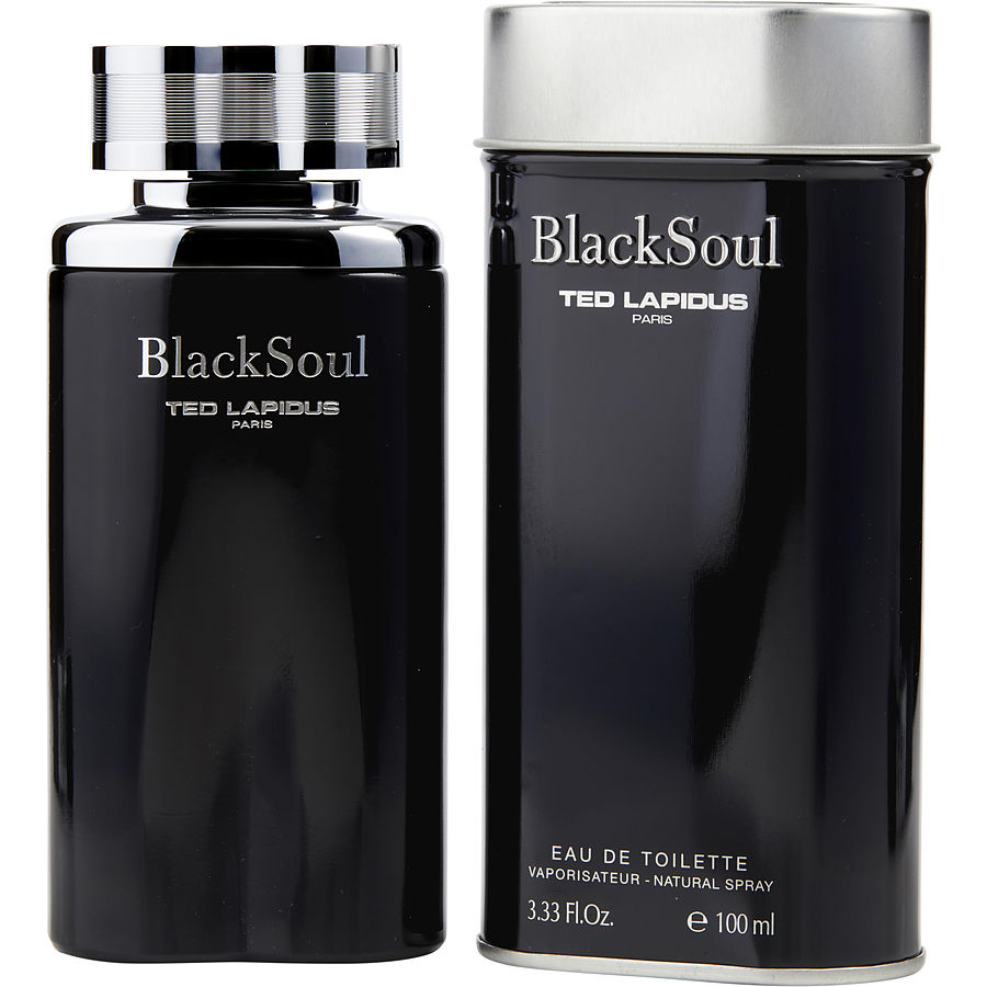 Perfume Masculino Black Soul Ted Lapidus Eau De Toilette Spray 100 Ml