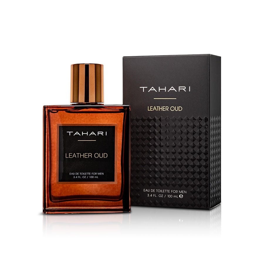 Perfume Masculino Tahari Parfums Leather Oud Edt Spray 100 Ml