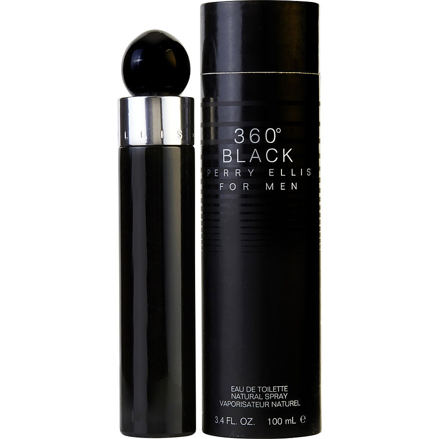 Perfume Masculino Perry Ellis 360 Black Perry Ellis Eau De Toilette Spray 100 Ml