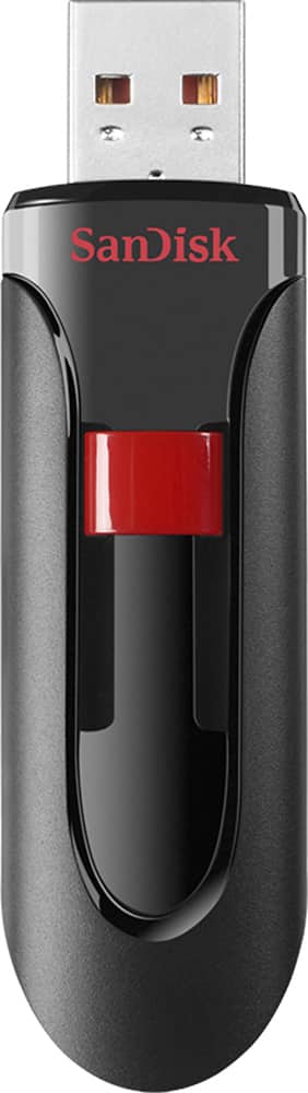Pen Drive SanDisk - Unidade flash USB 2.0 Cruzer Glide de 32 GB - Preto-SDCZ60-032G-A46