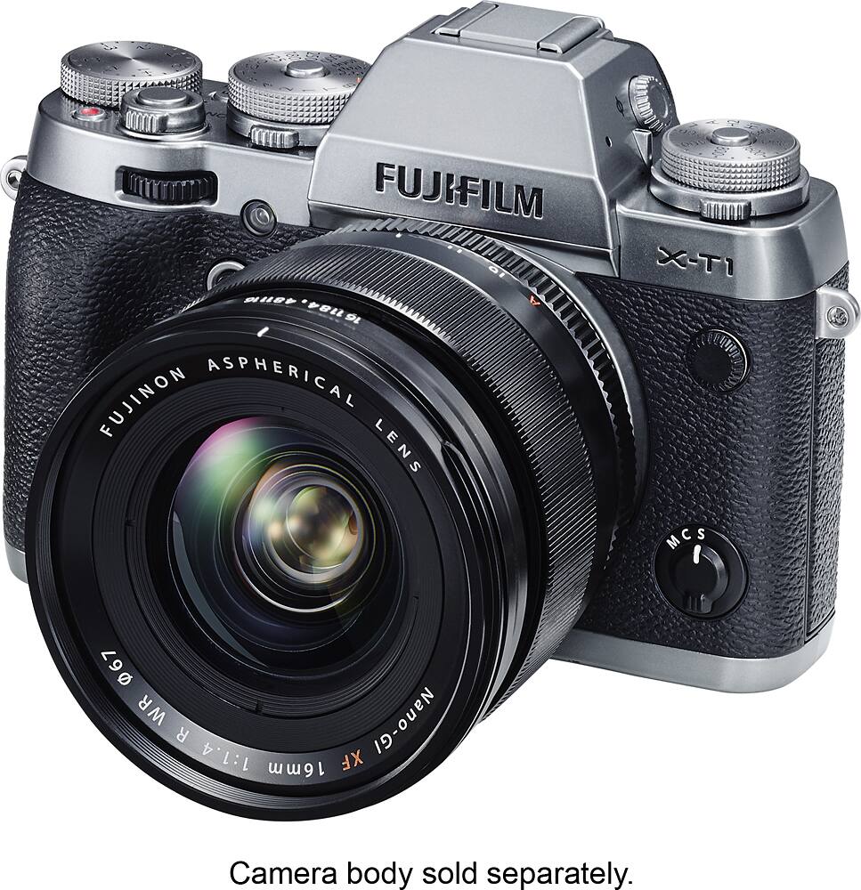 Fujifilm - Lente ultra grande angular XF16mmF1.4 WR - Preta-16463670