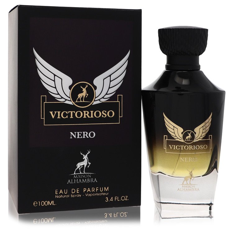 Perfume Masculino Maison Alhambra Victorioso Nero Eau De Parfum 100 Ml