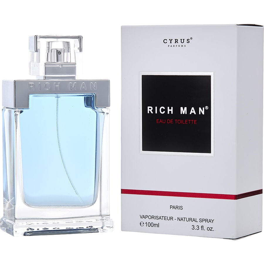 Perfume Masculino Cyrus Parfums Rich Man Edt Spray 100 Ml