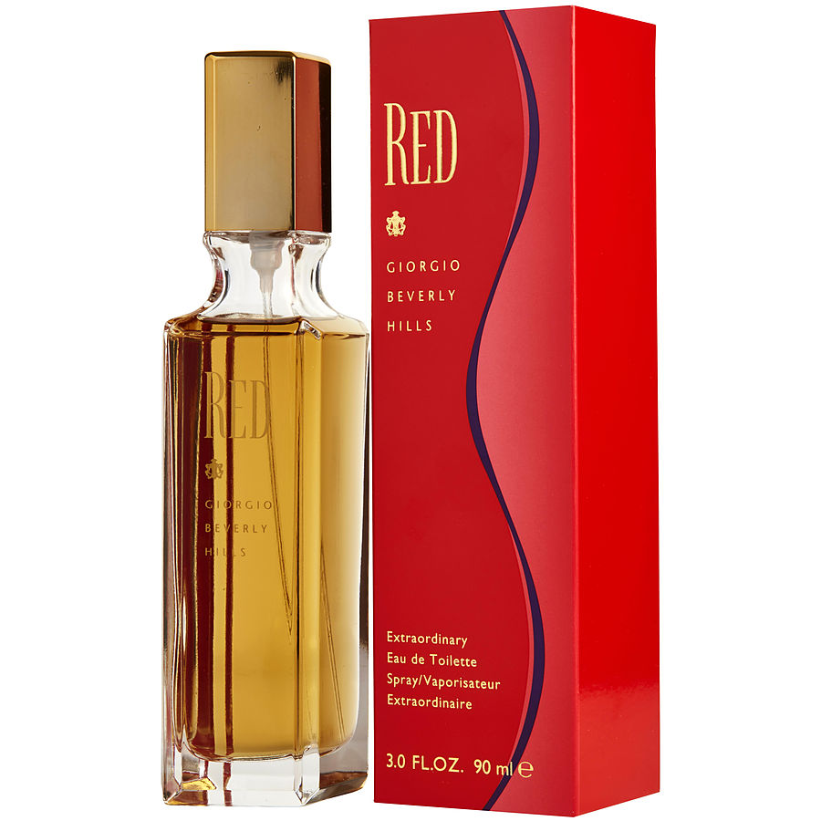 Perfume Feminino Red Giorgio Beverly Hills Eau De Toilette Spray 90 Ml