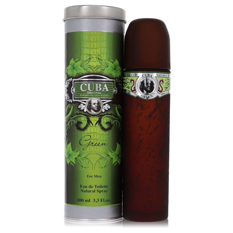 Perfume Masculino Cuba Green Fragluxe 100 ML Eau De Toilette