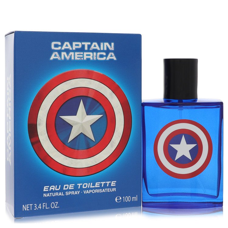Perfume Masculino Captain America Marvel 100 ML Eau De Toilette