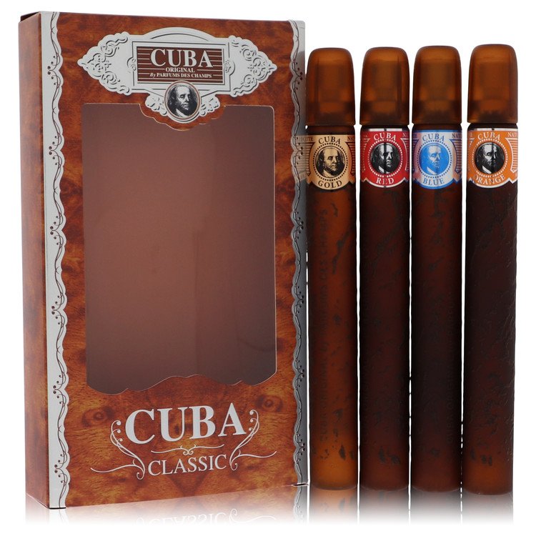 Perf.Col. Masc.Cuba Gold Fragluxe Cx.Pres.35ML Cuba Red,Cuba Blue,Cuba Gold,Cuba Orange