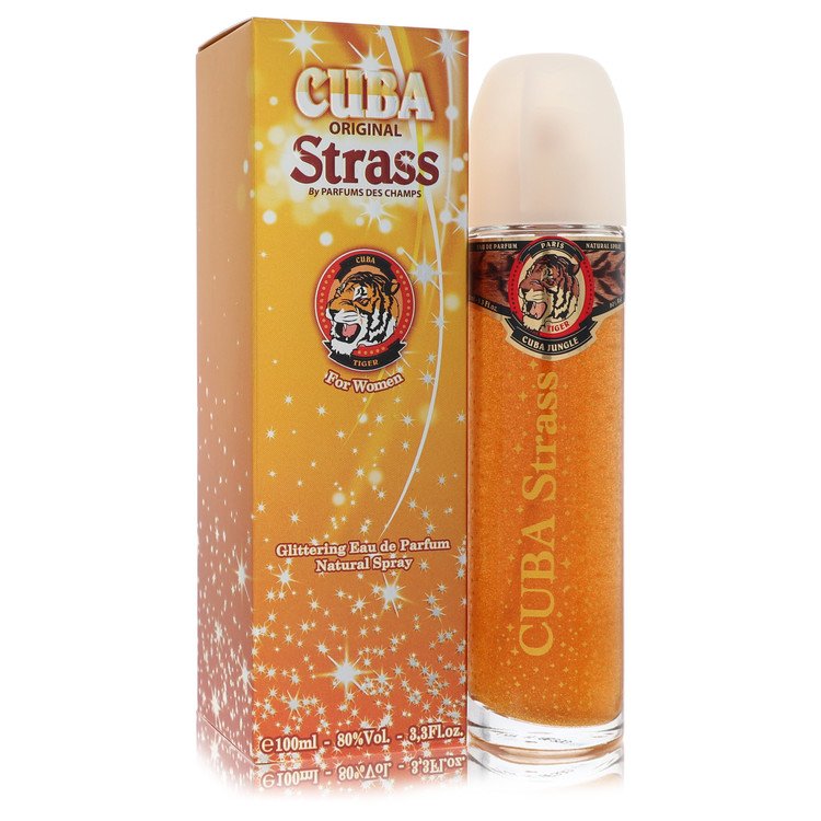 Perfume Feminino Cuba Strass Tiger Fragluxe 100 ML Eau De Parfum