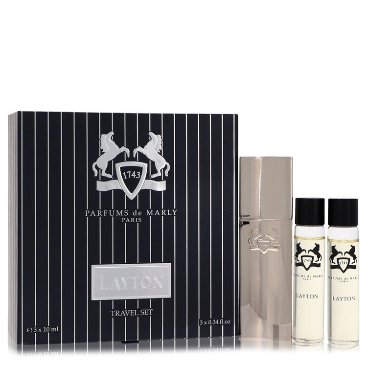 Col. Masculina Layton Royal Essence Parfums De Marly 3 x 10 ML Three Eau De Travel Set