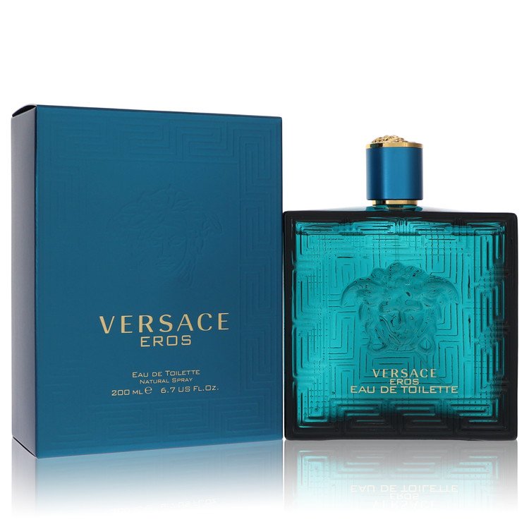 Perfume/Col. Masc. Eros Versace 200 ML Eau De Toilette
